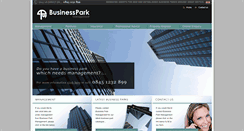 Desktop Screenshot of businessparkmanagement.co.uk